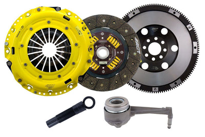 Heavy Duty Performance Street Sprung Clutch Kit <br> 08-16 VW Jetta Beetle Eos GTI Passat CC Audi A3