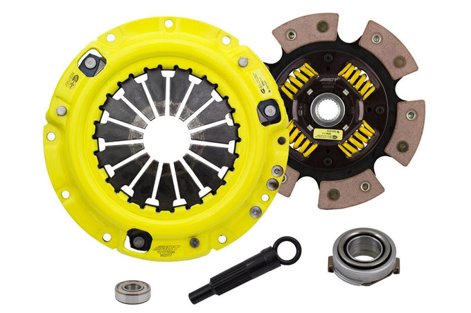 Heavy Duty Race Sprung 6 Pad Clutch Kit <br> 88-03 Mazda MX-6 626 323 Kia Sephia Spectra