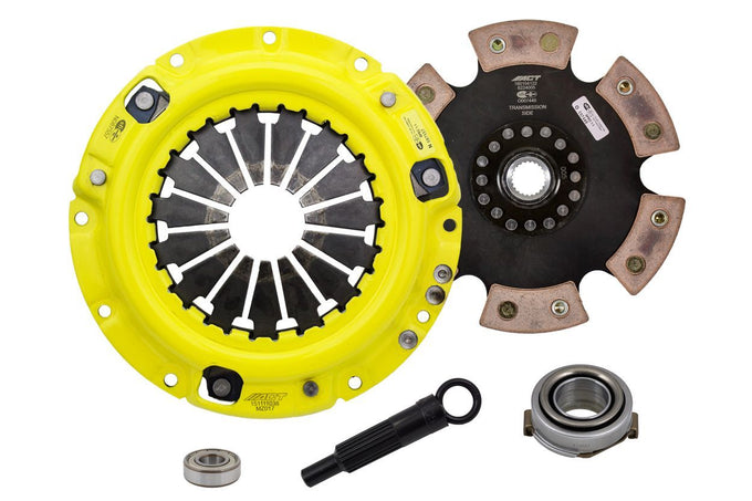 Heavy Duty Race Rigid 6 Pad Clutch Kit <br> 88-03 Mazda MX-6 626 323 Kia Sephia Spectra