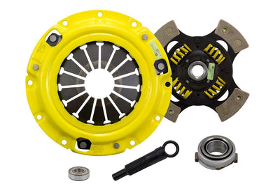 Extreme Race Sprung 4 Pad Clutch Kit <br> 88-03 Mazda MX-6 626 323 Kia Sephia Spectra