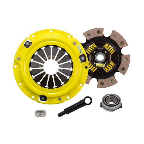 Extreme Race Sprung 6 Pad Clutch Kit <br> 88-03 Mazda MX-6 626 323 Kia Sephia Spectra