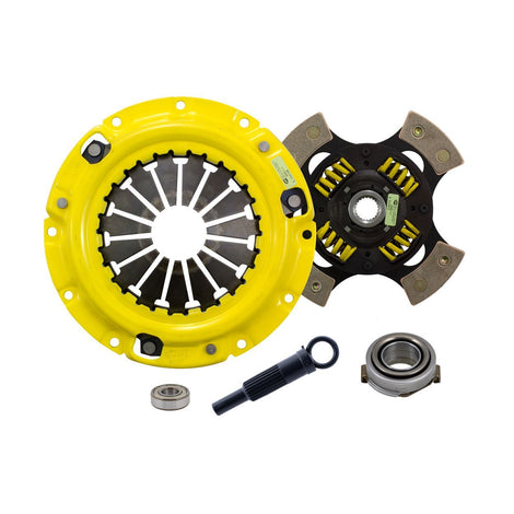 Heavy Duty Race Sprung 4 Pad Clutch Kit <br> 83-97 Mazda MX-3/6 B2000 B2200 626 Ford Probe