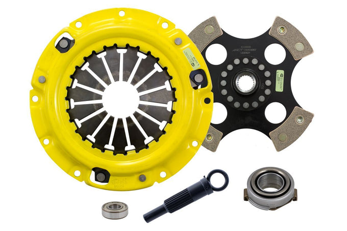 Heavy Duty Race Rigid 4 Pad Clutch Kit <br> 83-97 Mazda MX-3/6 B2000 B2200 626 Ford Probe