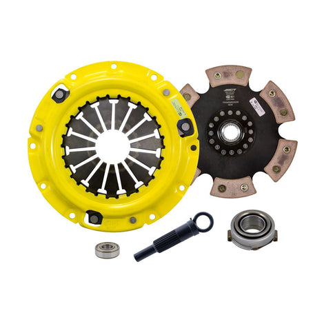 Heavy Duty Race Rigid 6 Pad Clutch Kit <br> 83-97 Mazda MX-3/6 B2000 B2200 626 Ford Probe