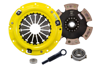 Heavy Duty Race Rigid 6 Pad Clutch Kit <br> 83-97 Mazda MX-3/6 B2000 B2200 626 Ford Probe