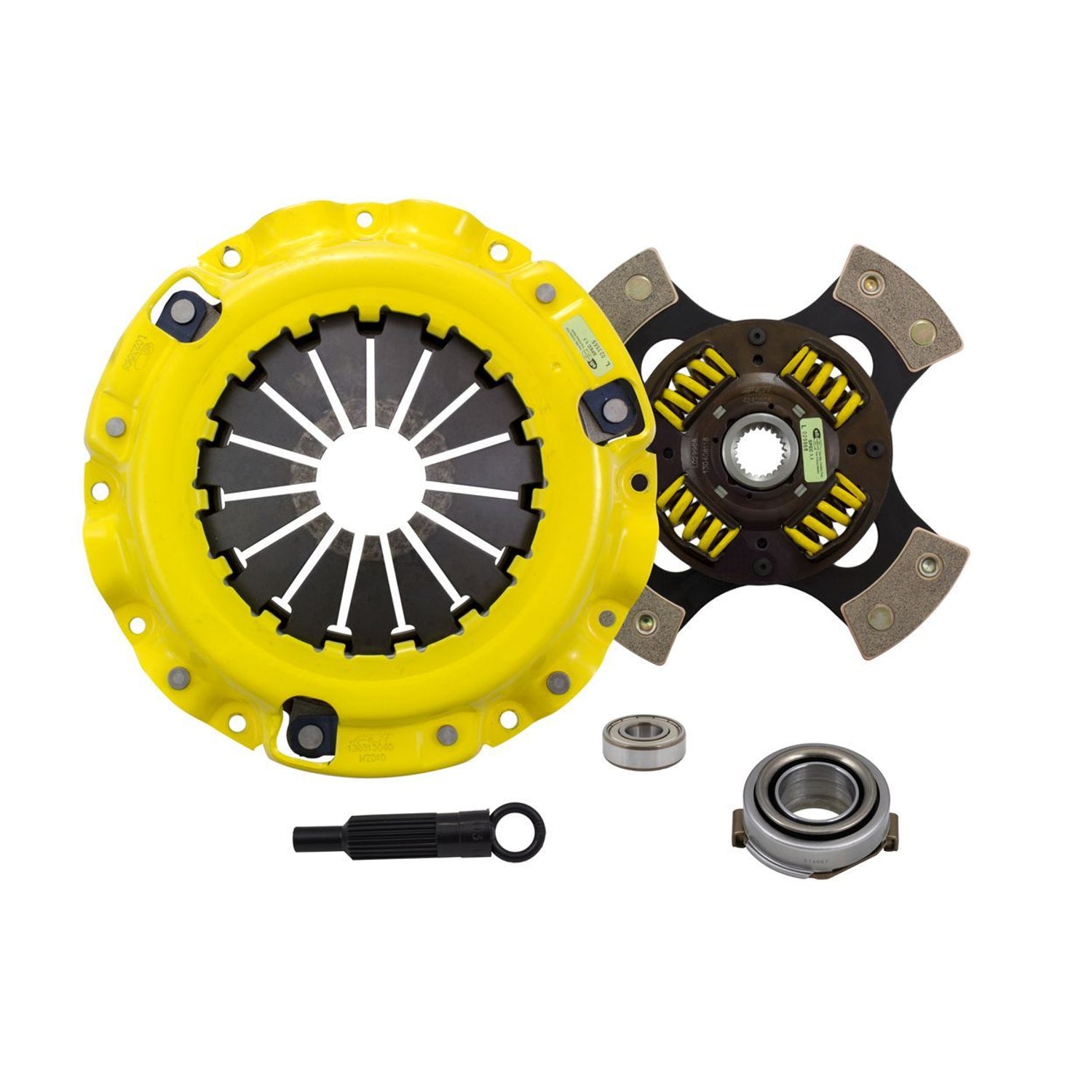 Heavy Duty Race Sprung 4 Pad Clutch Kit <br> 88-92 Mazda 929 626 MX-6 89-92 Ford Probe