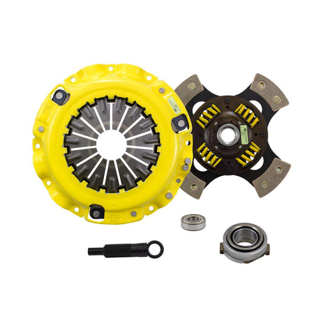Extreme Race Sprung 4 Pad Clutch Kit <br> 88-92 Mazda 929 626 MX-6 89-92 Ford Probe