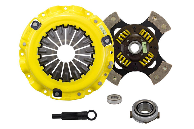 Extreme Race Sprung 4 Pad Clutch Kit <br> 88-92 Mazda 929 626 MX-6 89-92 Ford Probe
