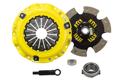 Extreme Race Sprung 6 Pad Clutch Kit <br> 88-92 Mazda 929 626 MX-6 89-92 Ford Probe