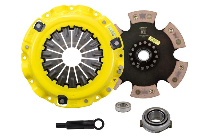 Max Extreme Race Rigid 6 Pad Clutch Kit <br> 88-92 Mazda 929 626 MX-6 89-92 Ford Probe
