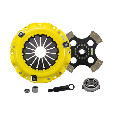 Heavy Duty Race Rigid 4 Pad Clutch Kit <br> 1986-1991 Mazda RX-7