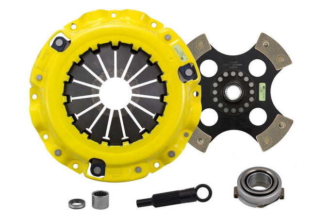 Heavy Duty Race Rigid 4 Pad Clutch Kit <br> 1986-1991 Mazda RX-7