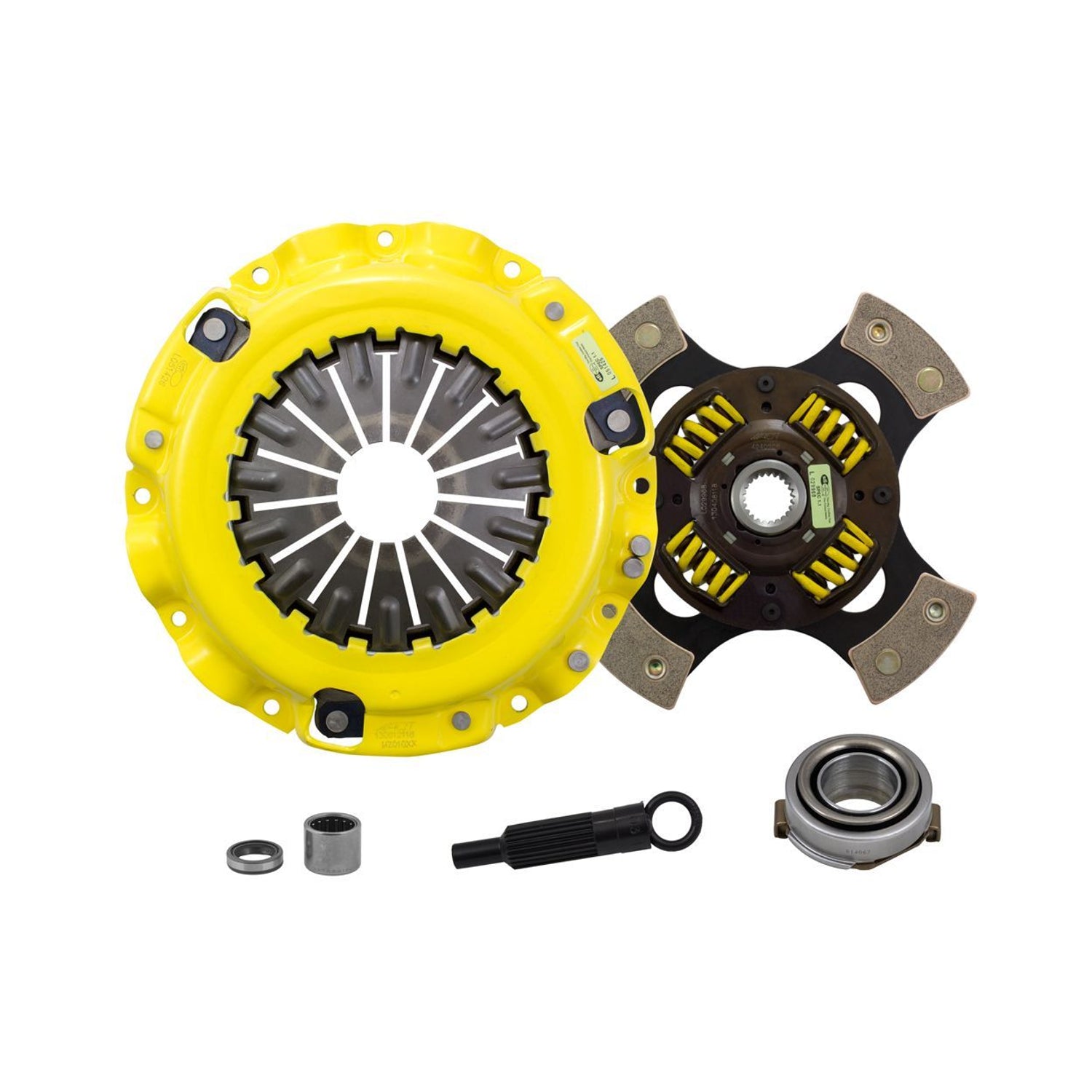 Max Extreme Race Sprung 4 Pad Clutch Kit <br> 1986-1991 Mazda RX-7