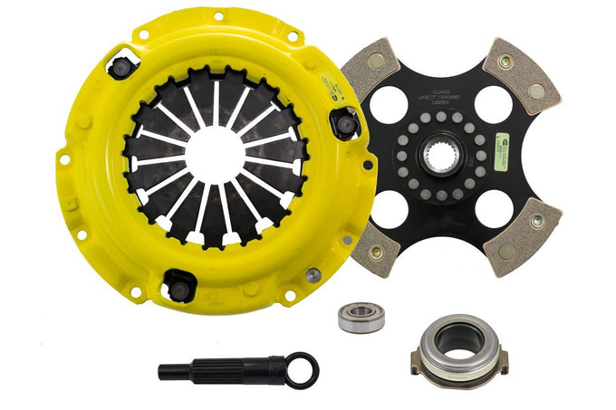 Heavy Duty Race Rigid 4 Pad Clutch Kit <br> 93-03 Mazda Protege Protege5 626 MX-6 Ford Probe