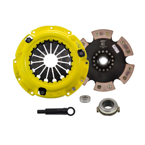 Heavy Duty Race Rigid 6 Pad Clutch Kit <br> 93-03 Mazda Protege Protege5 626 MX-6 Ford Probe