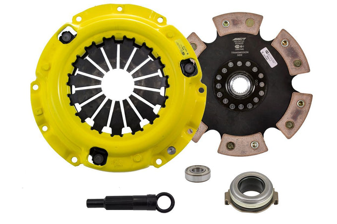 Heavy Duty Race Rigid 6 Pad Clutch Kit <br> 93-03 Mazda Protege Protege5 626 MX-6 Ford Probe