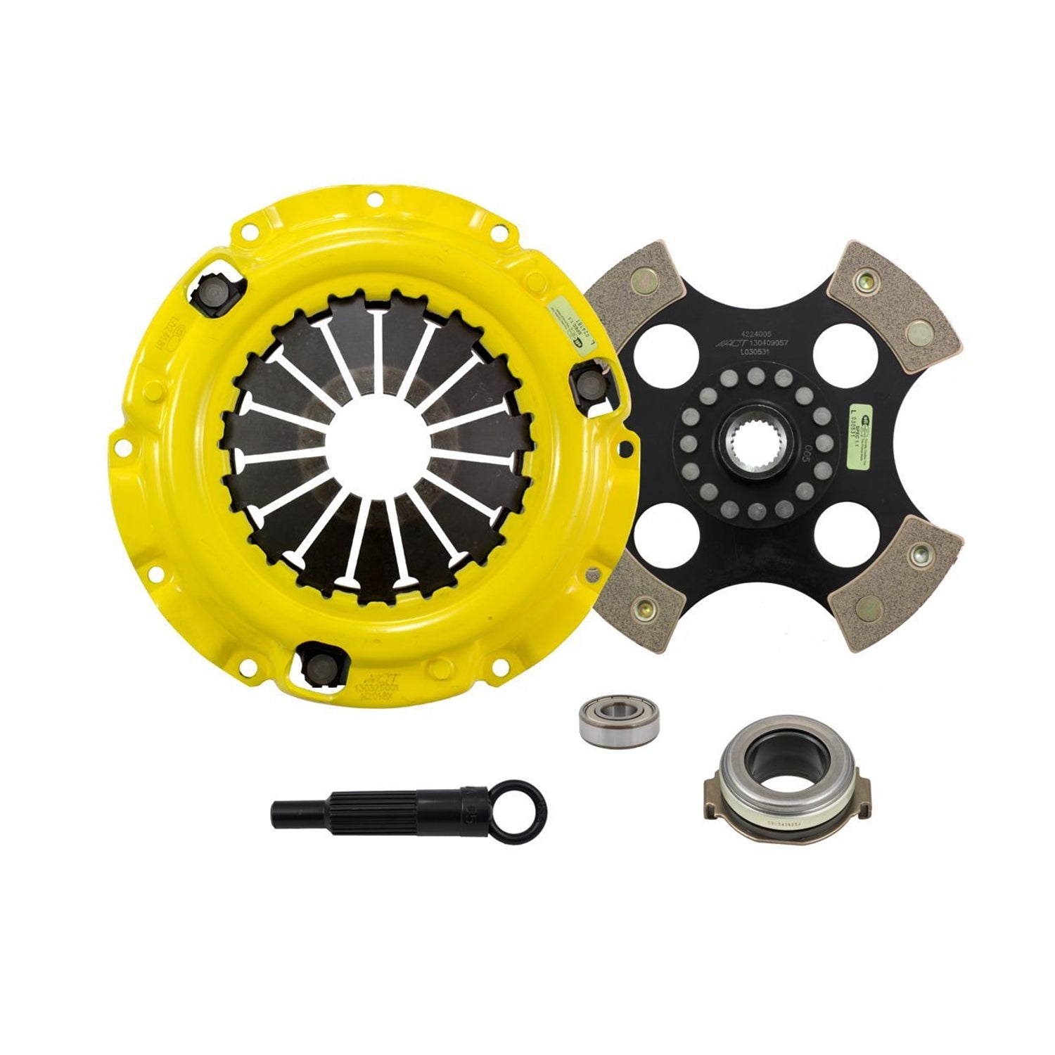 Extreme Race Rigid 4 Pad Clutch Kit <br> 93-03 Mazda Protege Protege5 626 MX-6 Ford Probe