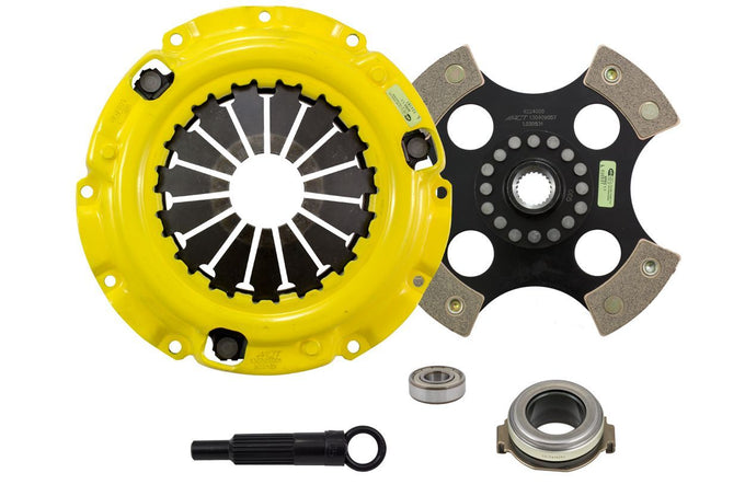 Extreme Race Rigid 4 Pad Clutch Kit <br> 93-03 Mazda Protege Protege5 626 MX-6 Ford Probe
