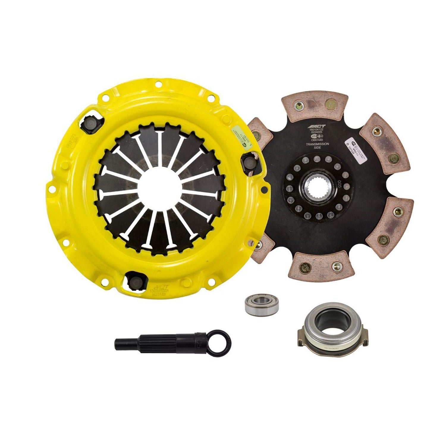 Extreme Race Rigid 6 Pad Clutch Kit <br> 93-03 Mazda Protege Protege5 626 MX-6 Ford Probe