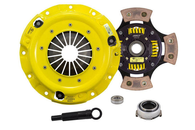 Heavy Duty Race Sprung 4 Pad Clutch Kit <br> 1990-1993 Mazda Miata