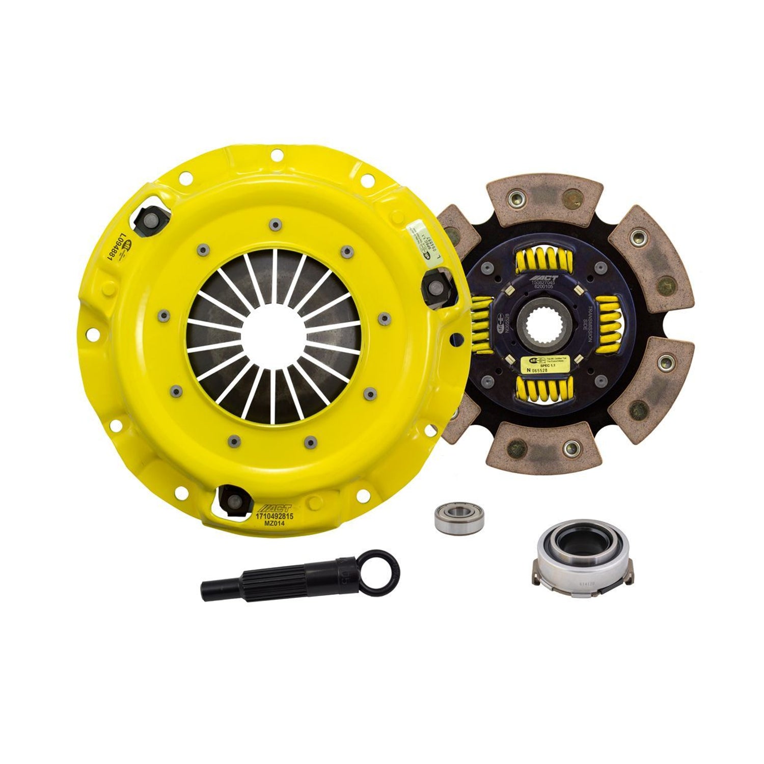 Heavy Duty Race Sprung 6 Pad Clutch Kit <br> 1990-1993 Mazda Miata