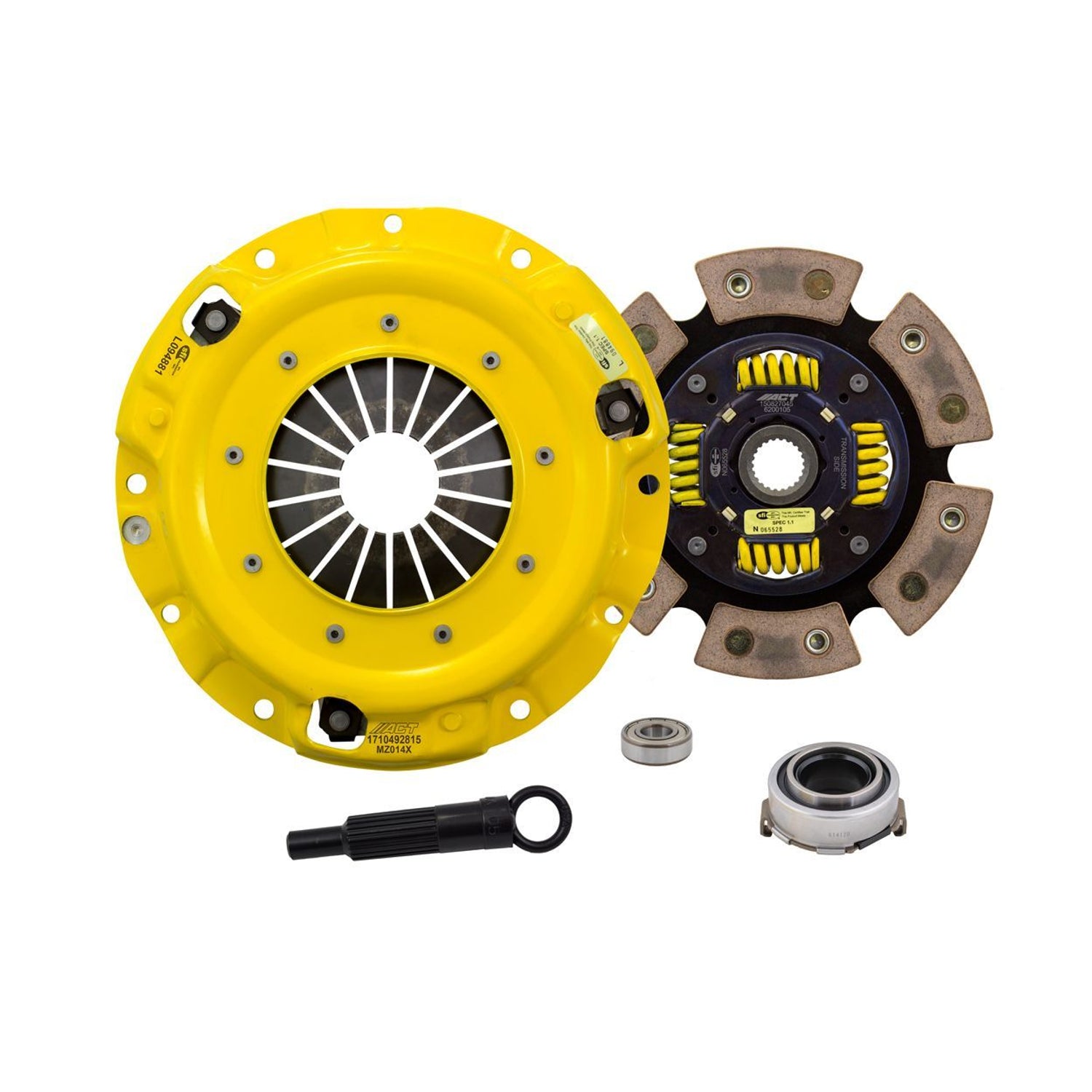 Extreme Race Sprung 6 Pad Clutch Kit <br> 1990-1993 Mazda Miata