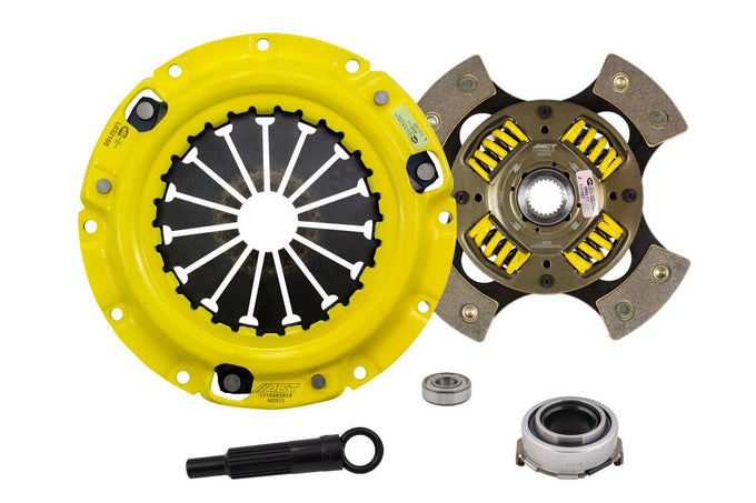 Heavy Duty Race Sprung 4 Pad Clutch Kit <br> 1990-1997,1999-2005 Mazda Miata