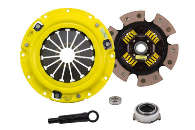 Extreme Race Sprung 6 Pad Clutch Kit <br> 1990-1997,1999-2005 Mazda Miata