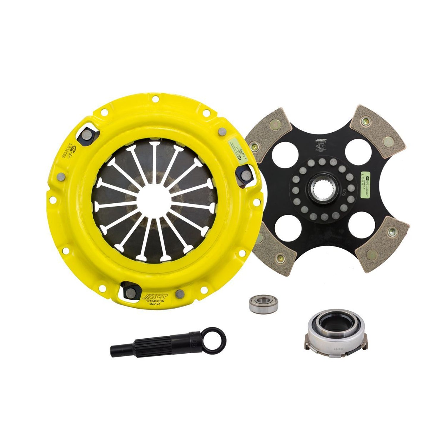 Extreme Race Rigid 4 Pad Clutch Kit <br> 1990-1997,1999-2005 Mazda Miata