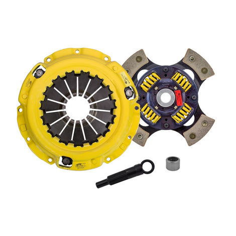 Heavy Duty Race Sprung 4 Pad Clutch Kit <br> 2004-2013 Mazda 3, 2006-2010 Mazda 5