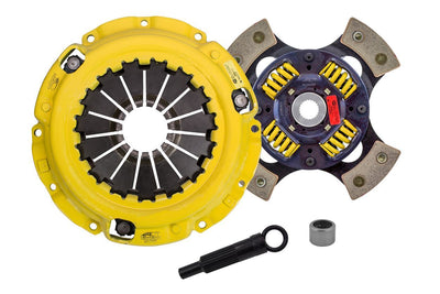 Heavy Duty Race Sprung 4 Pad Clutch Kit <br> 2004-2013 Mazda 3, 2006-2010 Mazda 5