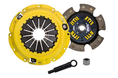 Heavy Duty Race Sprung 6 Pad Clutch Kit <br> 2004-2013 Mazda 3, 2006-2010 Mazda 5