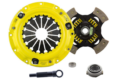 Heavy Duty Race Sprung 4 Pad Clutch Kit <br> 91-96 Ford Escort 90-95 Mazda Protege