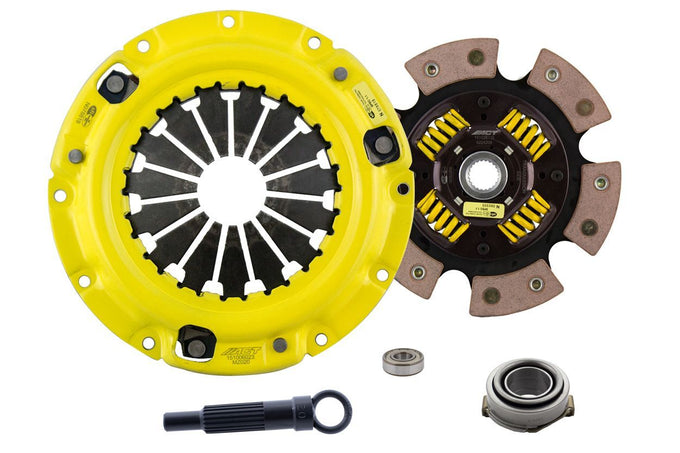 Heavy Duty Race Sprung 6 Pad Clutch Kit <br> 91-96 Ford Escort 90-95 Mazda Protege