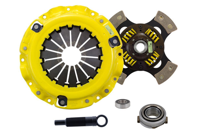 Heavy Duty Race Sprung 4 Pad Clutch Kit <br> 1987-1988 Mazda B2600