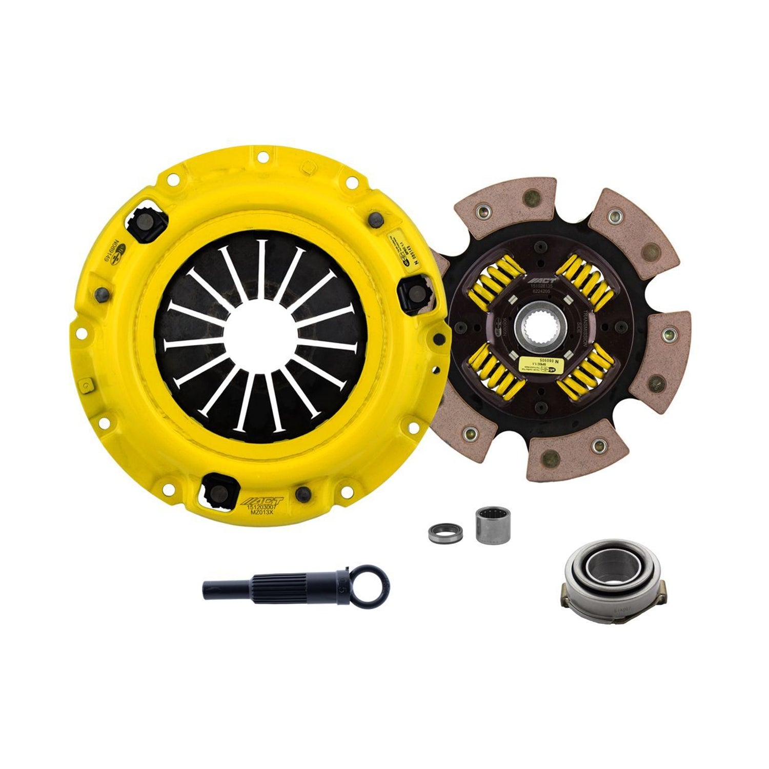 Extreme Race Sprung 6 Pad Clutch Kit <br> 1983-1991 Mazda RX-7