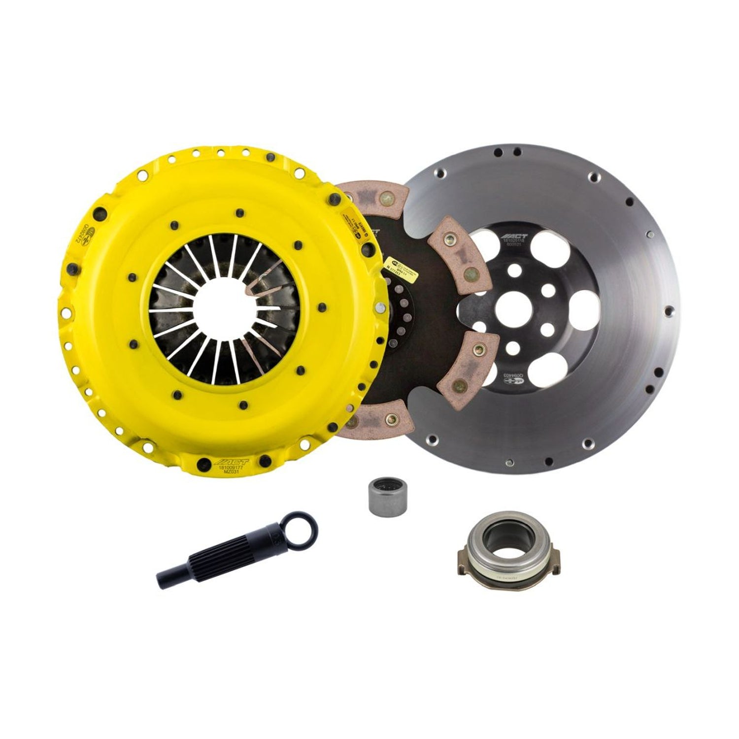 Heavy Duty Race Rigid 6 Pad Clutch Kit <br> 2006-2007 Mazda 6, 2007-2013 Mazda 3