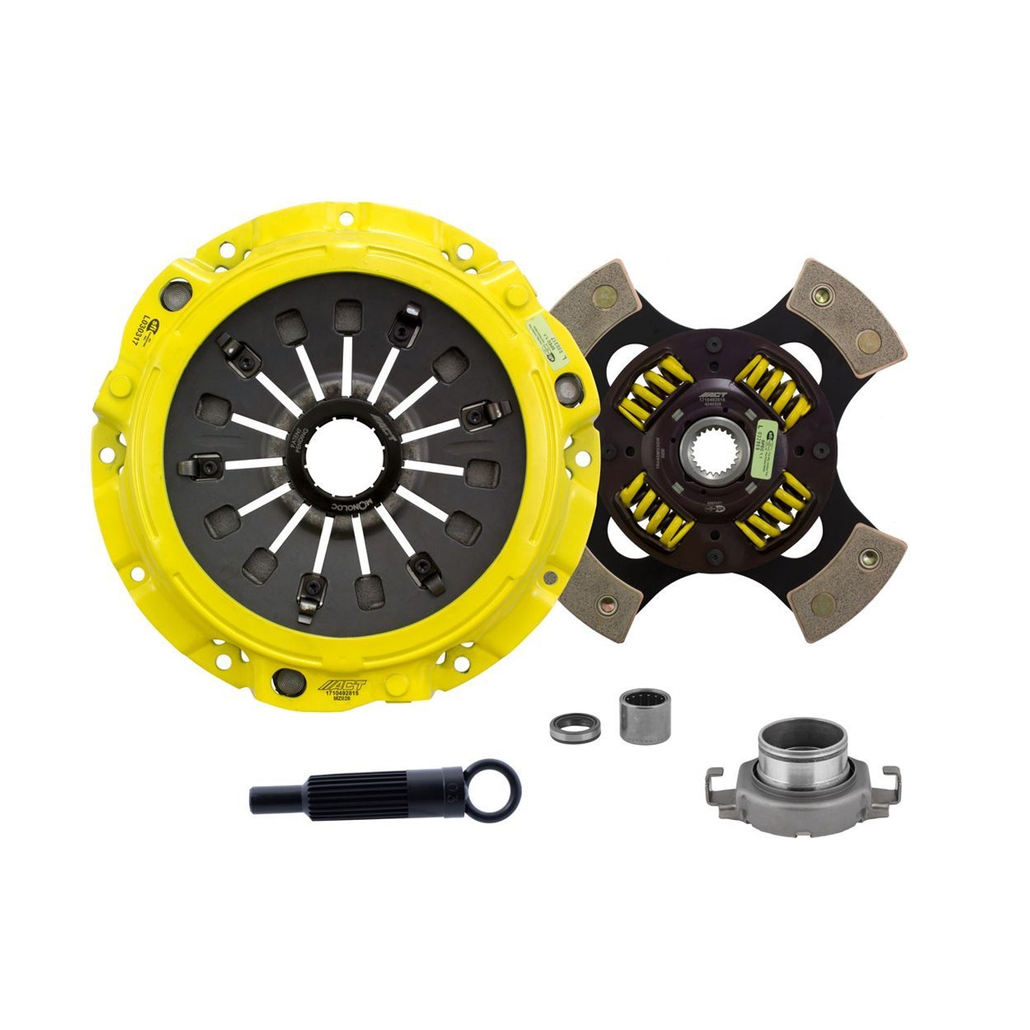 HD Race Sprung 4 Pad Clutch Kit with Monoloc <br> 1993-1995 Mazda RX-7