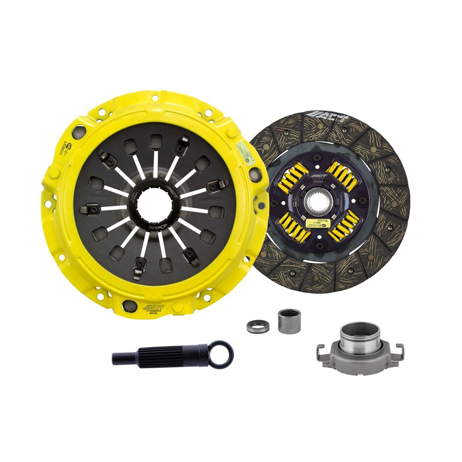 HD Race Sprung 4 Pad Clutch Kit w/Monoloc <br> 1993-1995 Mazda RX-7
