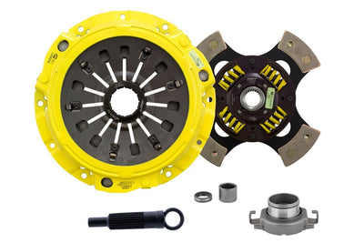 Extreme Race Sprung 4 Pad Clutch Kit w/Monoloc <br> 1993-1995 Mazda RX-7