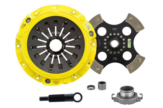 Extreme Race Rigid 4 Pad Clutch Kit w/Monoloc <br> 1993-1995 Mazda RX-7