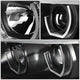 Dual 3D Crystal LED Turn Signal Projector Headlight<br>06-08 BMW E90 323i, 325i, 328xi, 330i