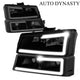 LED DRL Bumper Lamp+Headlights <br>03-07 Chevy Silverado, Avalanche