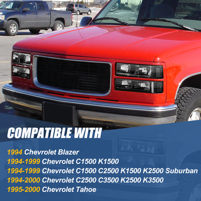 Factory Style Bumper Lamp+Headlights+Corner <br>94-00 Chevy C/K GMT400