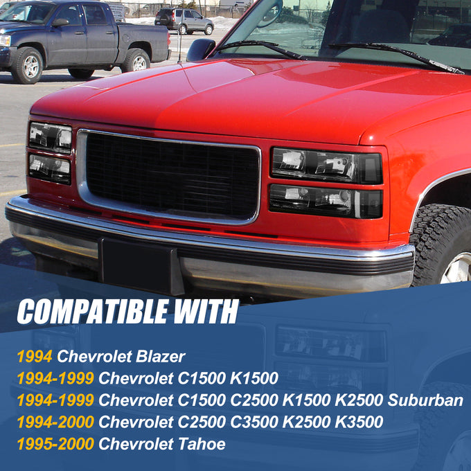 Factory Style Bumper Lamp+Headlights+Corner <br>94-00 Chevy C/K GMT400