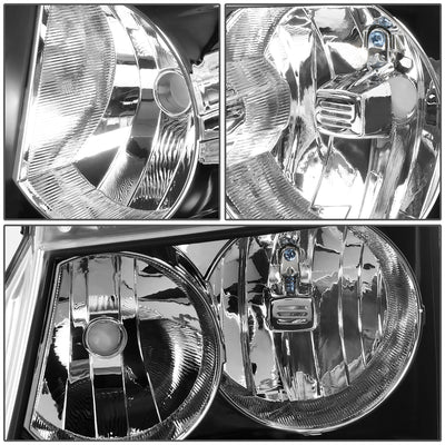 Factory Style Headlights Assembly <br>07-14 Chevy Suburban 1500, 2500, Tahoe, Avalanche