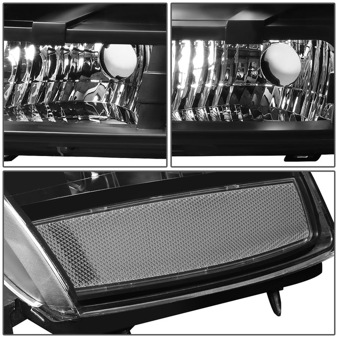 Factory Style Headlights Assembly <br>07-14 Chevy Suburban 1500, 2500, Tahoe, Avalanche