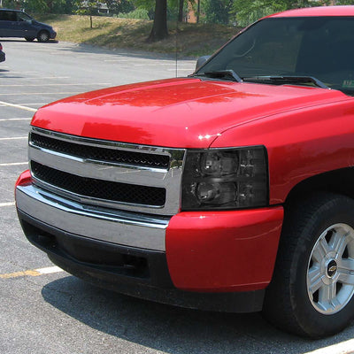 Factory Style Headlights Assembly <br>07-14 Chevy Silverado 1500, 2500HD, 3500