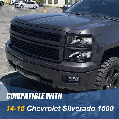 Factory Style Headlights Assembly <br>14-15 Chevy Silverado 1500