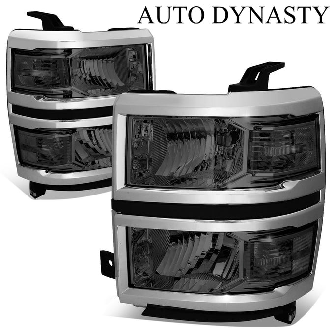Factory Style Headlights Assembly <br>14-15 Chevy Silverado 1500